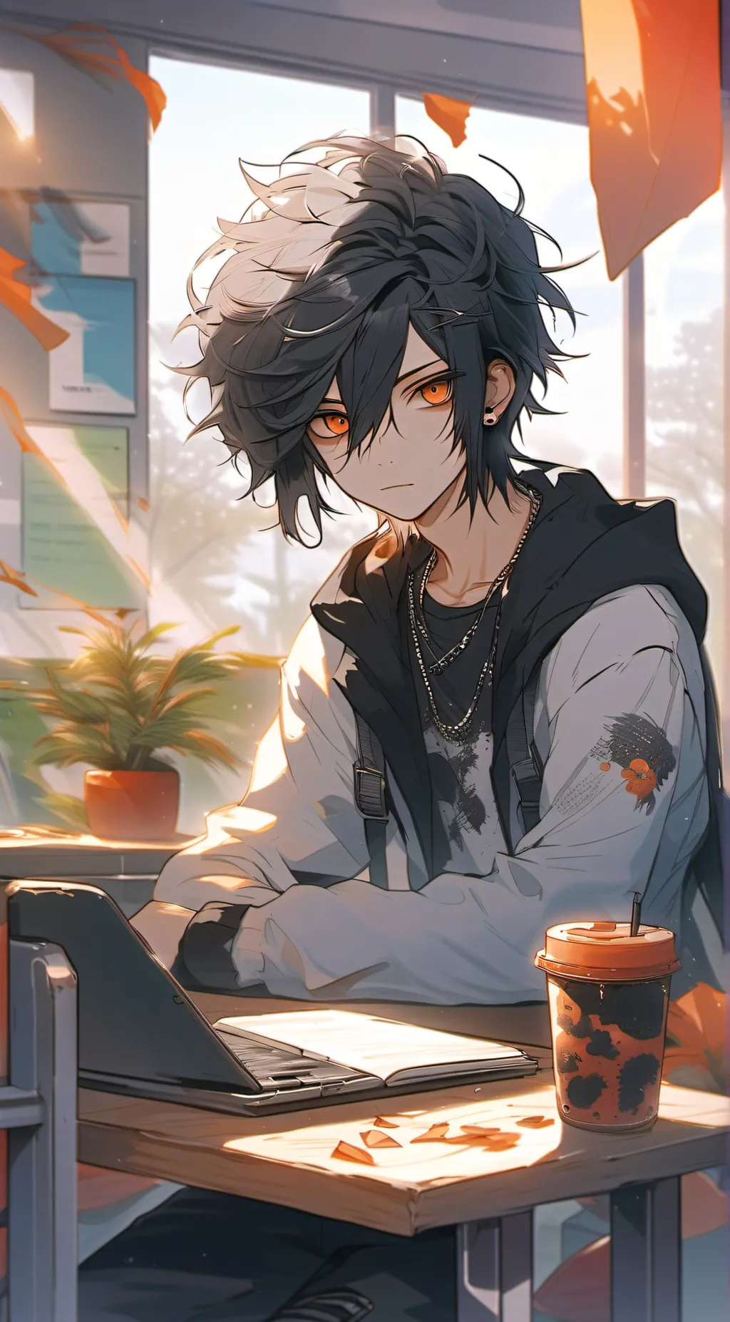 ai character: Jade background