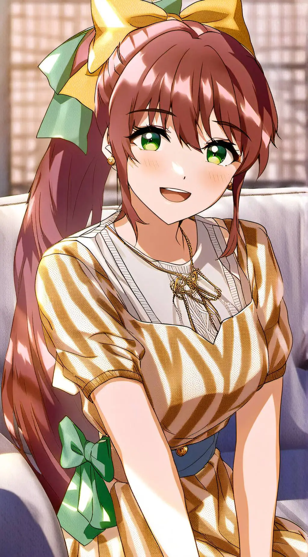 ai character: ella background