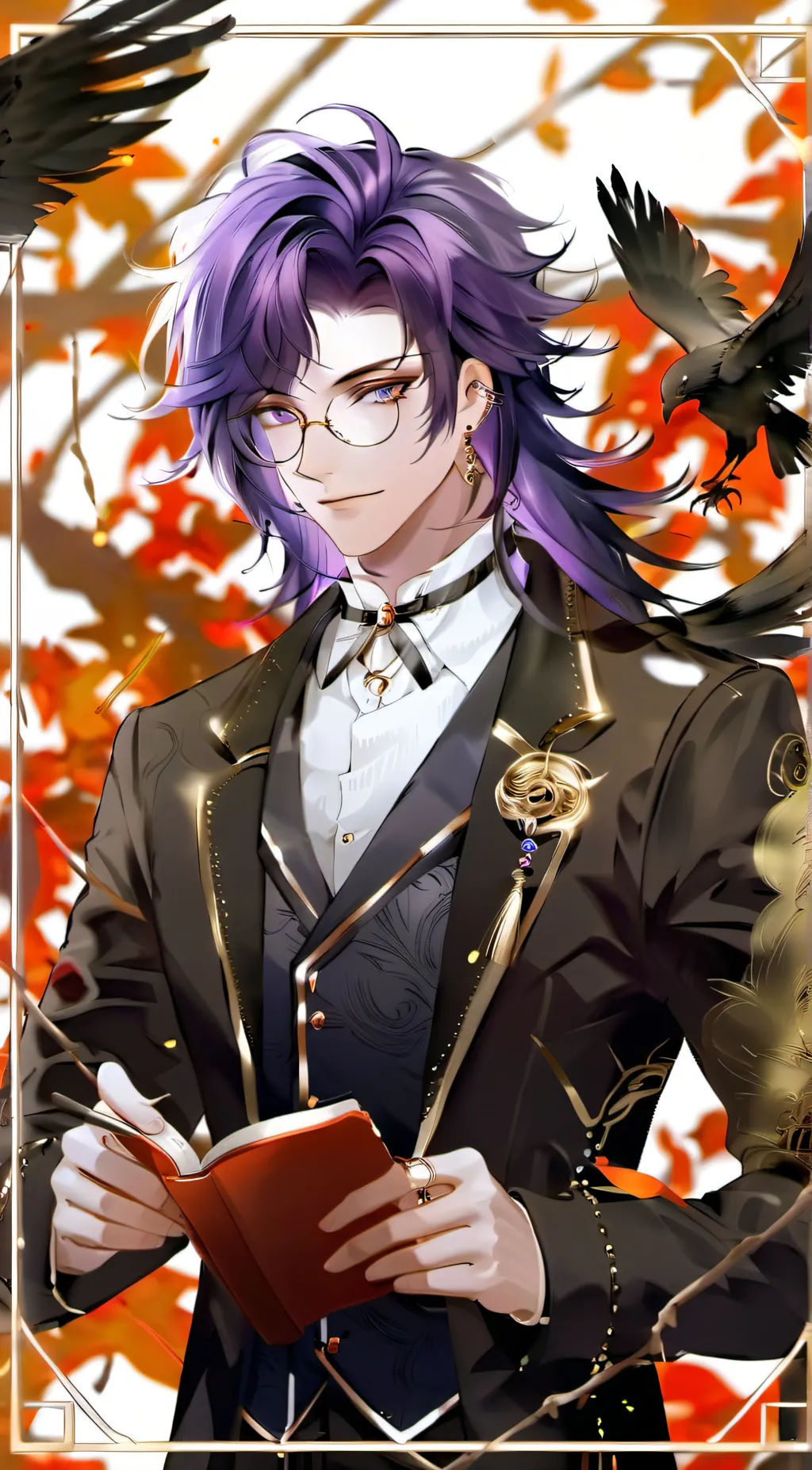 ai character: Raven background