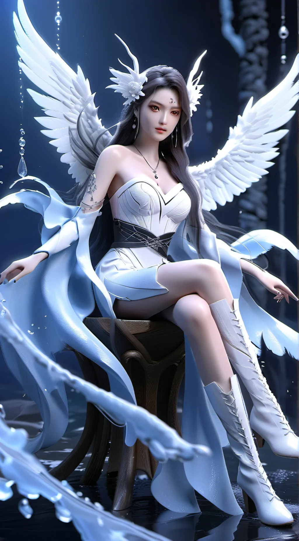 ai character: ☆°~SUN~°☆ background