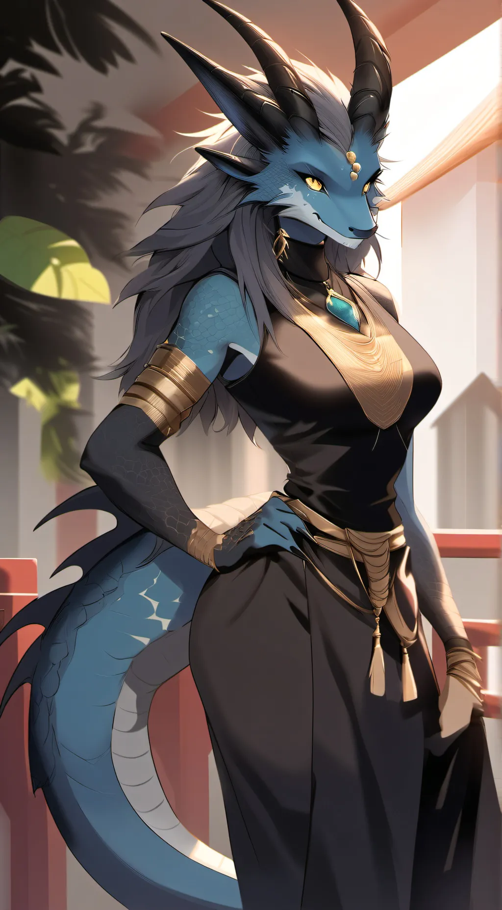 ai character: Kida (Alien) background