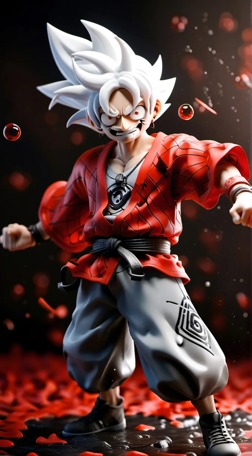 ai character: Deku's father background