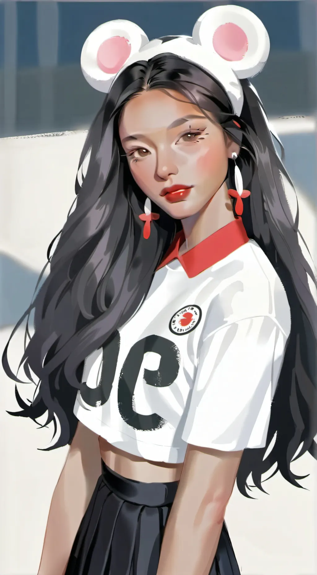 ai character: Pick me girl background