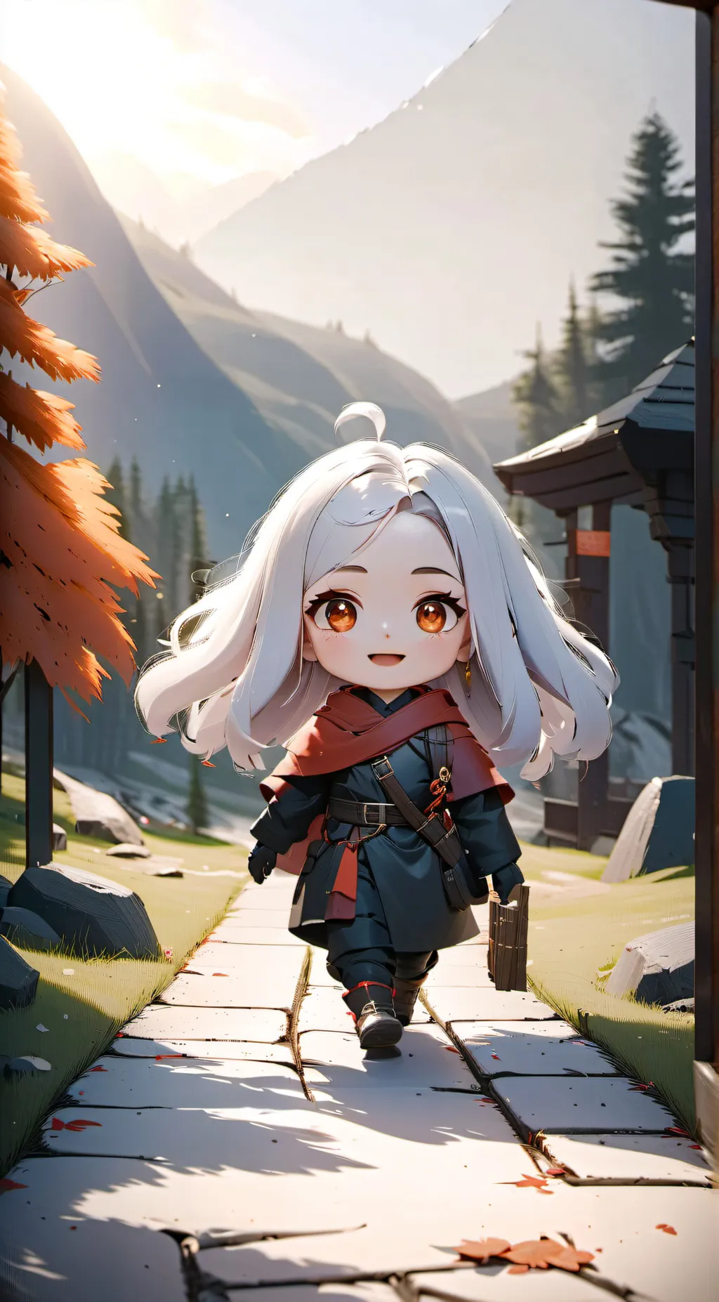 ai character: Ruby background