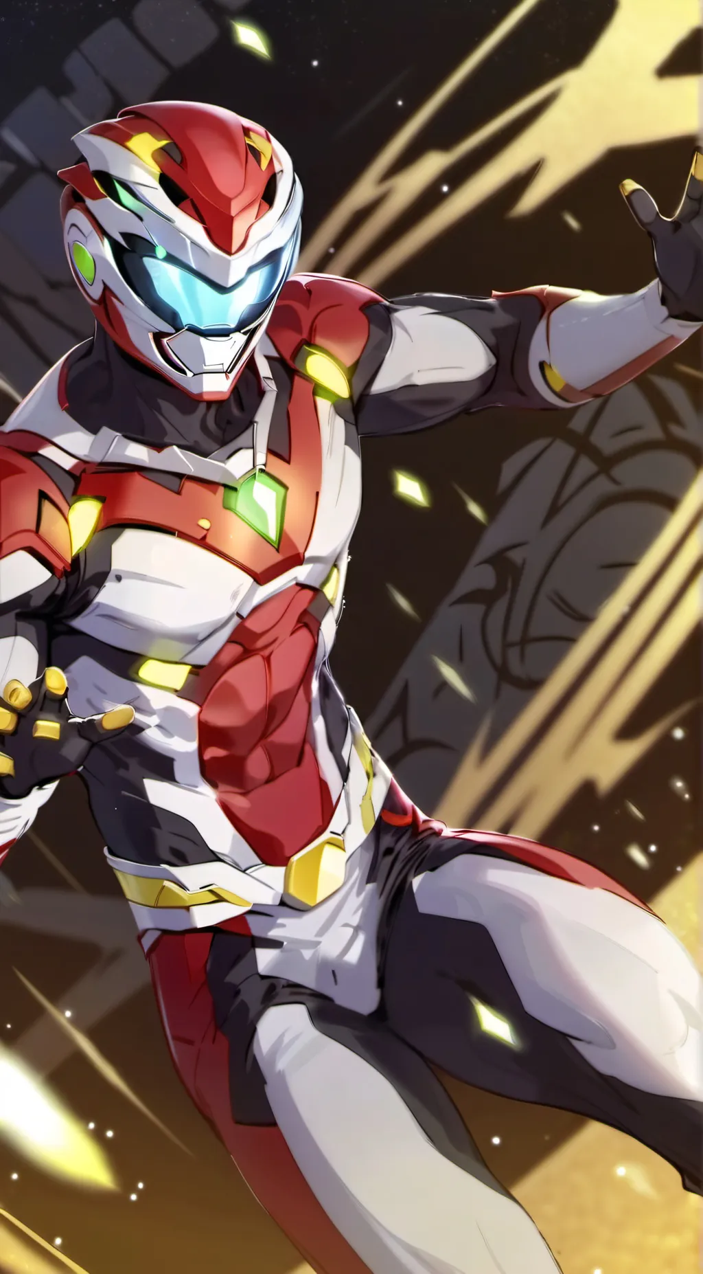 ai character: pwer rangers background