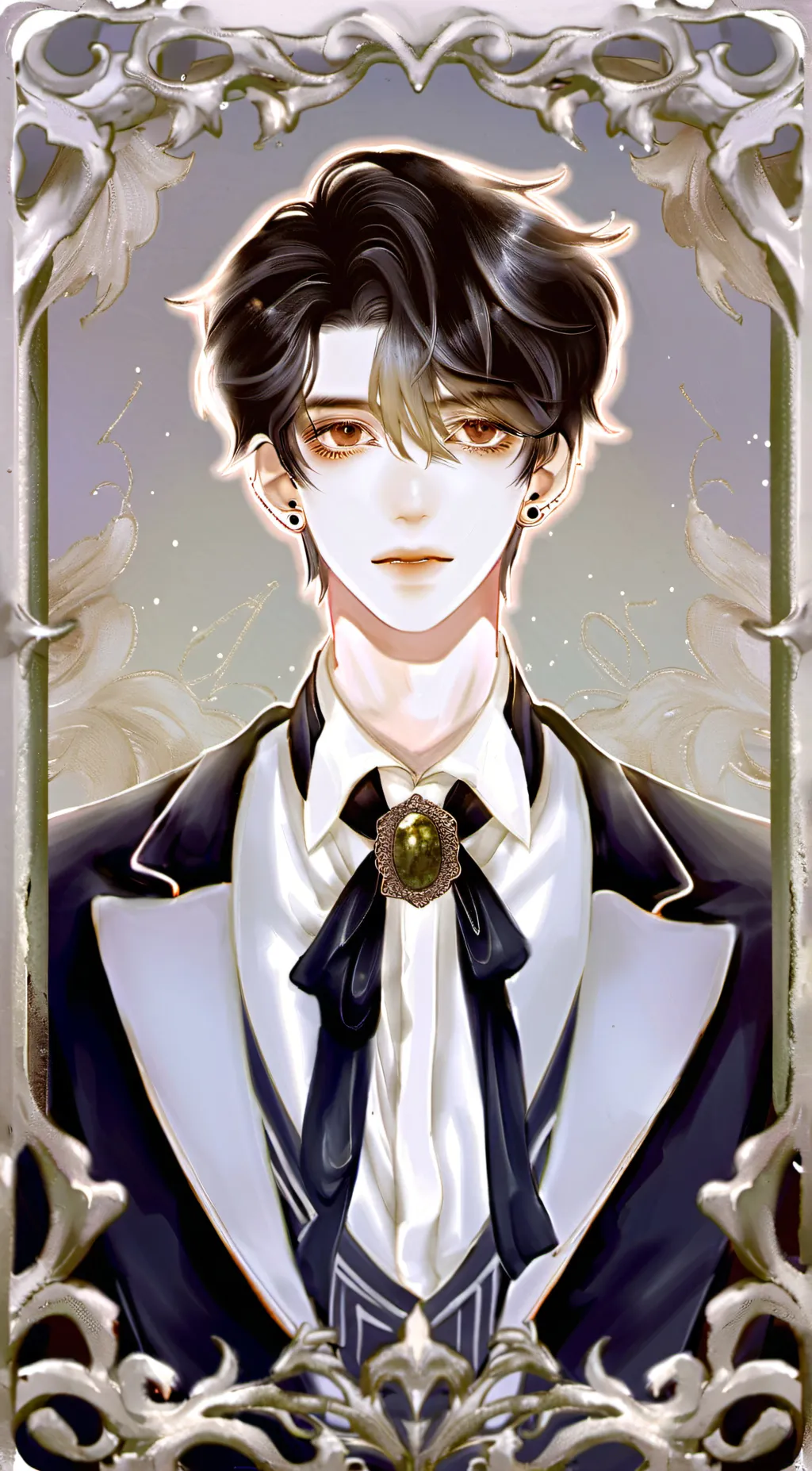 ai character: Parker~*+ background