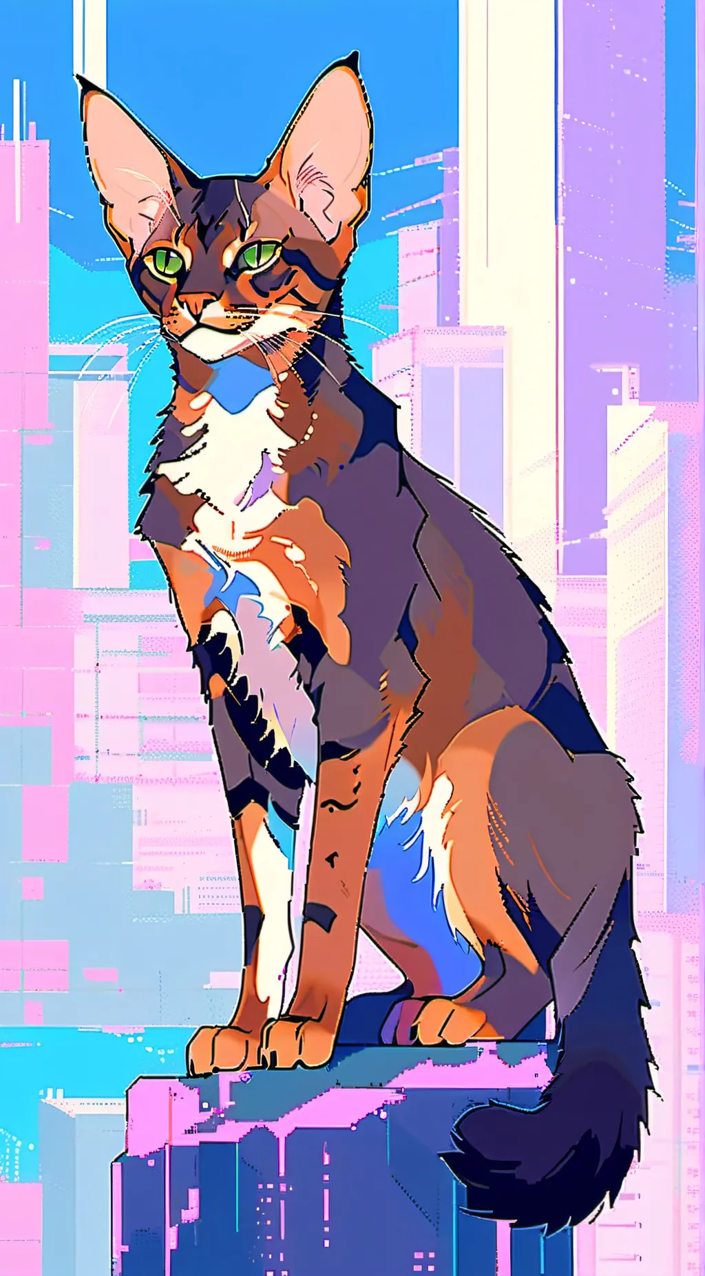 ai character: ◇ Saffronstar ◇ background