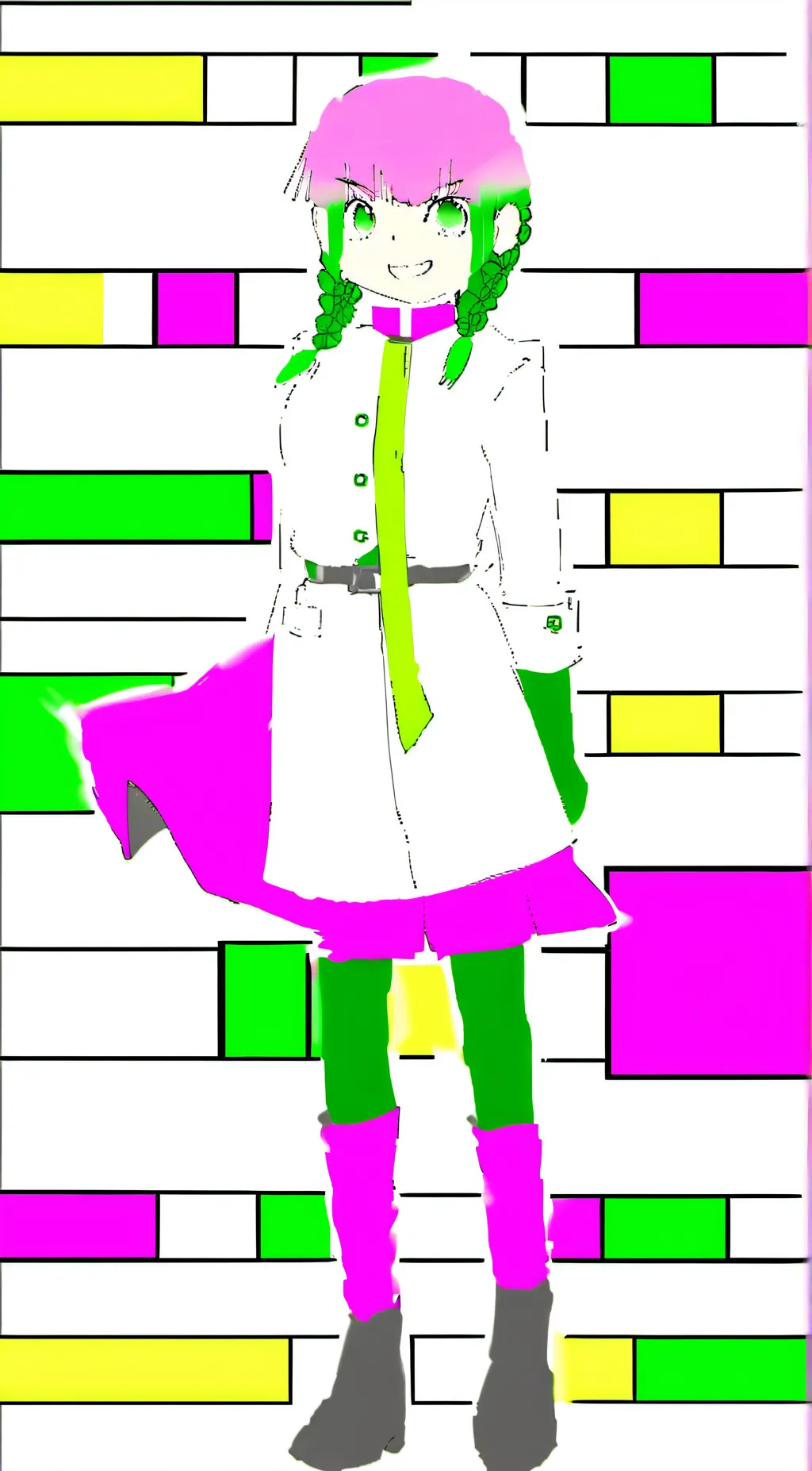 ai character: mitsuri  background