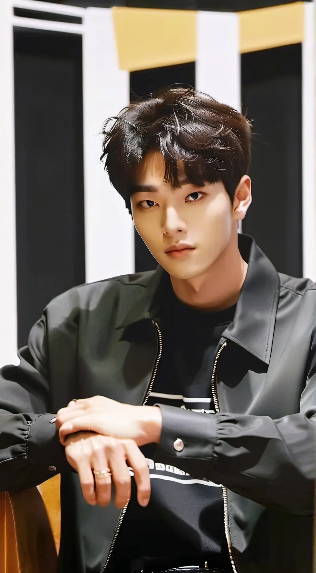 ai character: woon hon  background