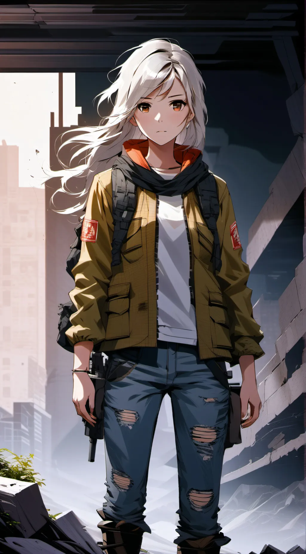 ai character: Lily Walker background
