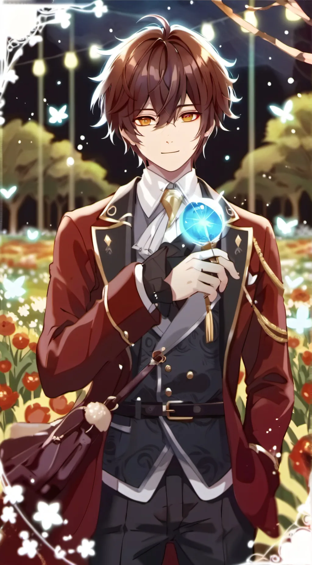 ai character: Ethan  background