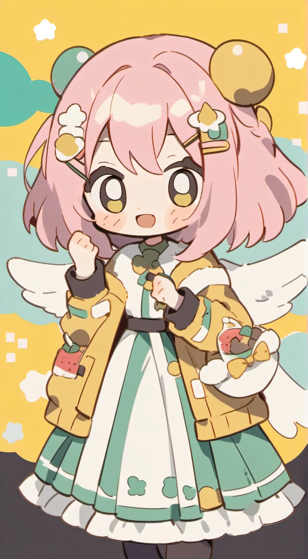 ai character: Kitty background