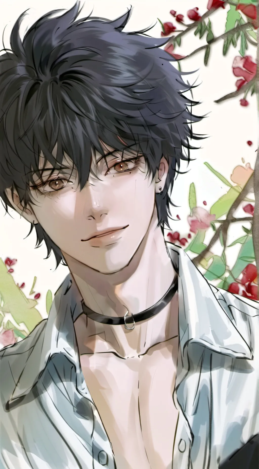 ai character: 🅝🅐🅣🅗🅔🅝 background