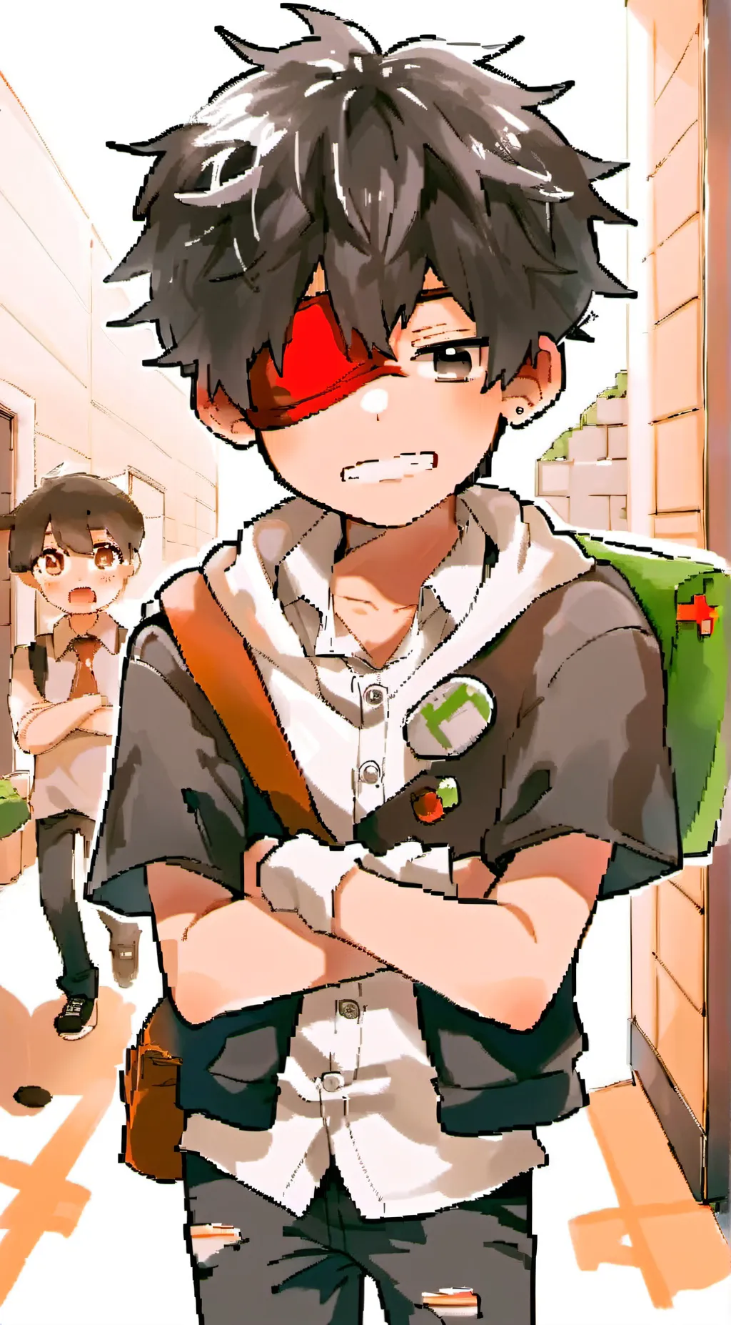 ai character: MYSTREET background