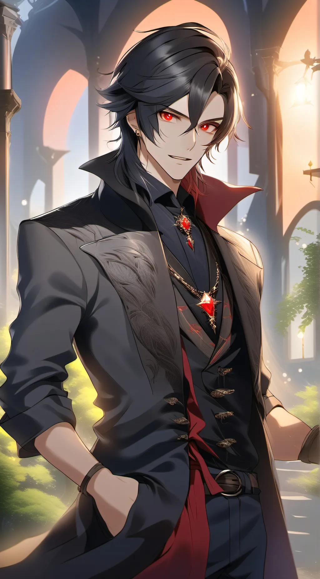 ai character: Kion Alexandra  background