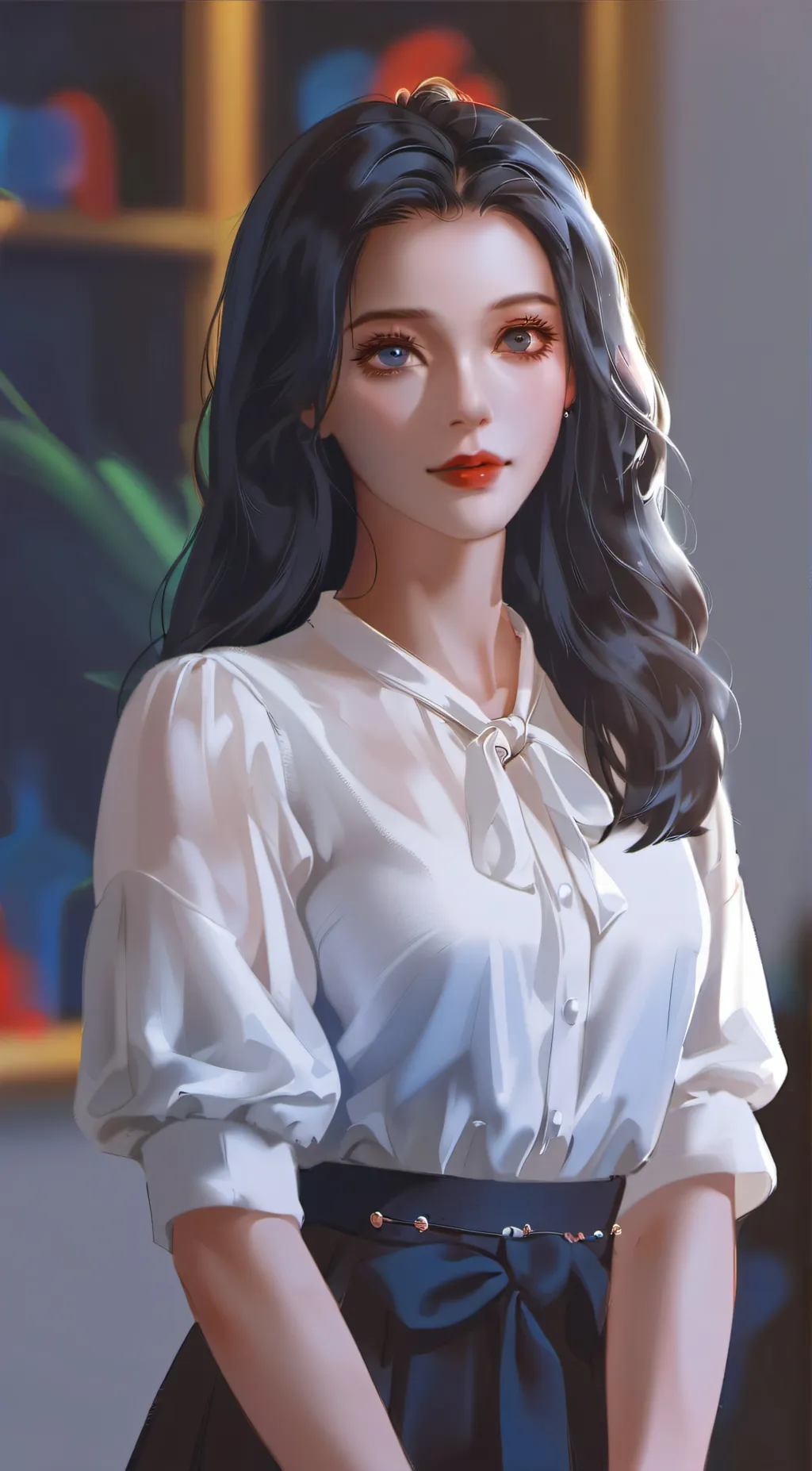 ai character: laura background