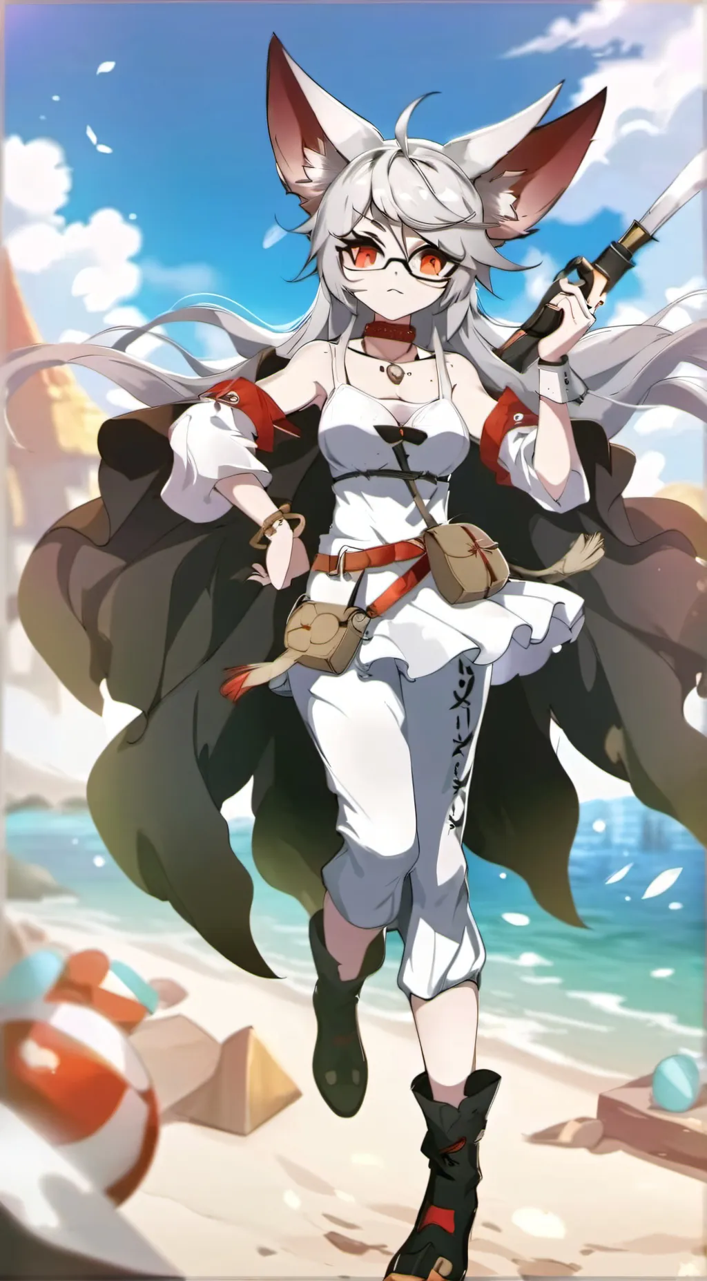 ai character: Loona background