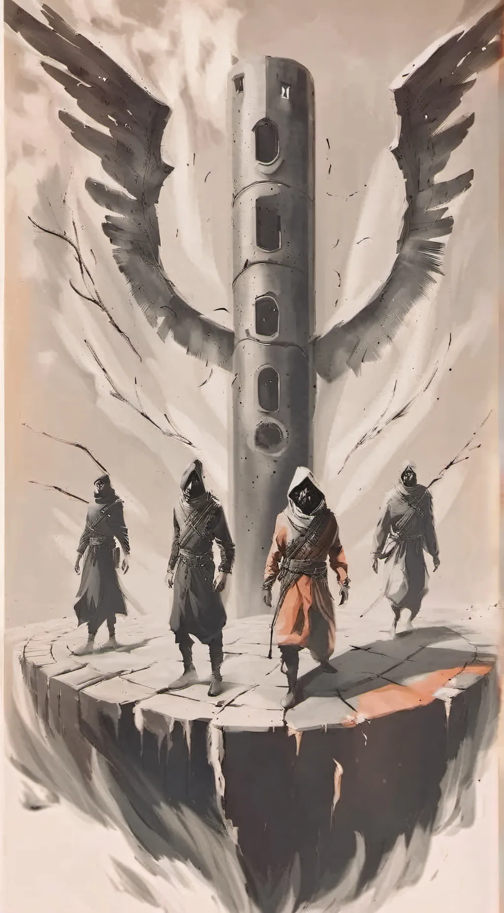 ai character: S.C.P CB background