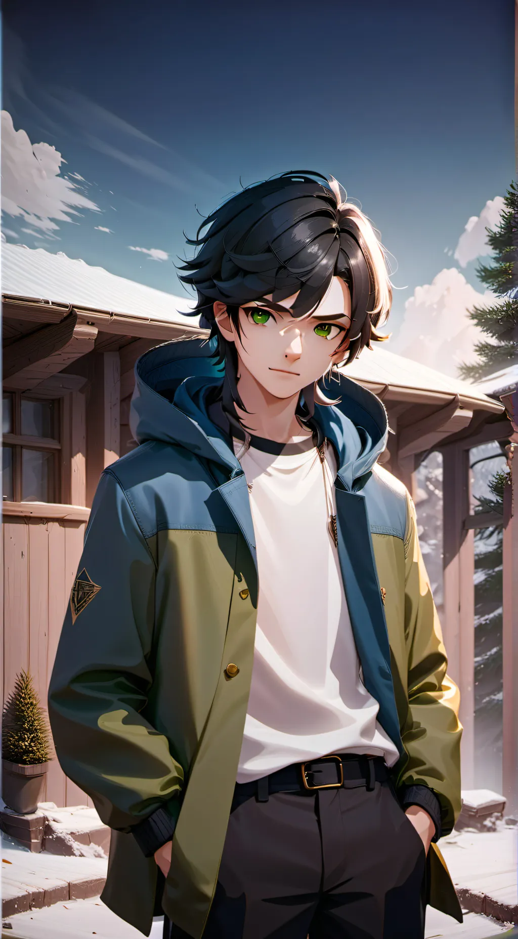 ai character: spirit background