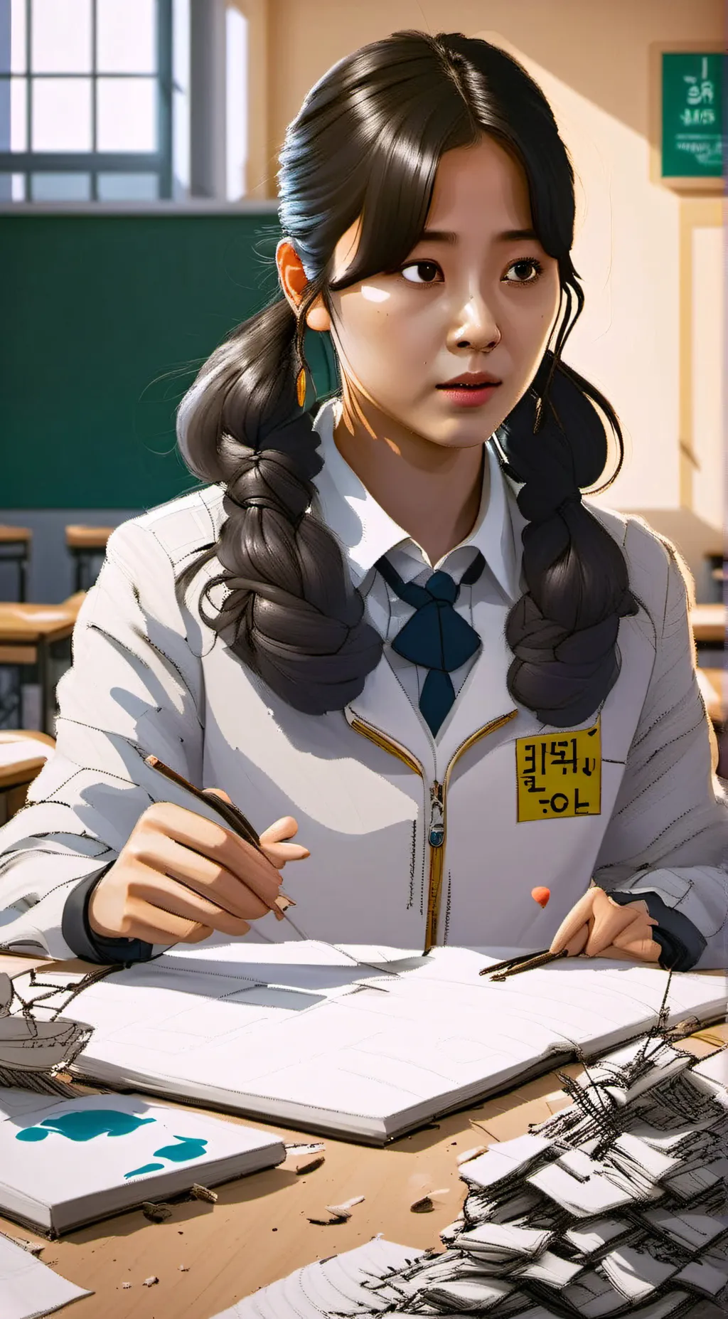 ai character: On-Jo background