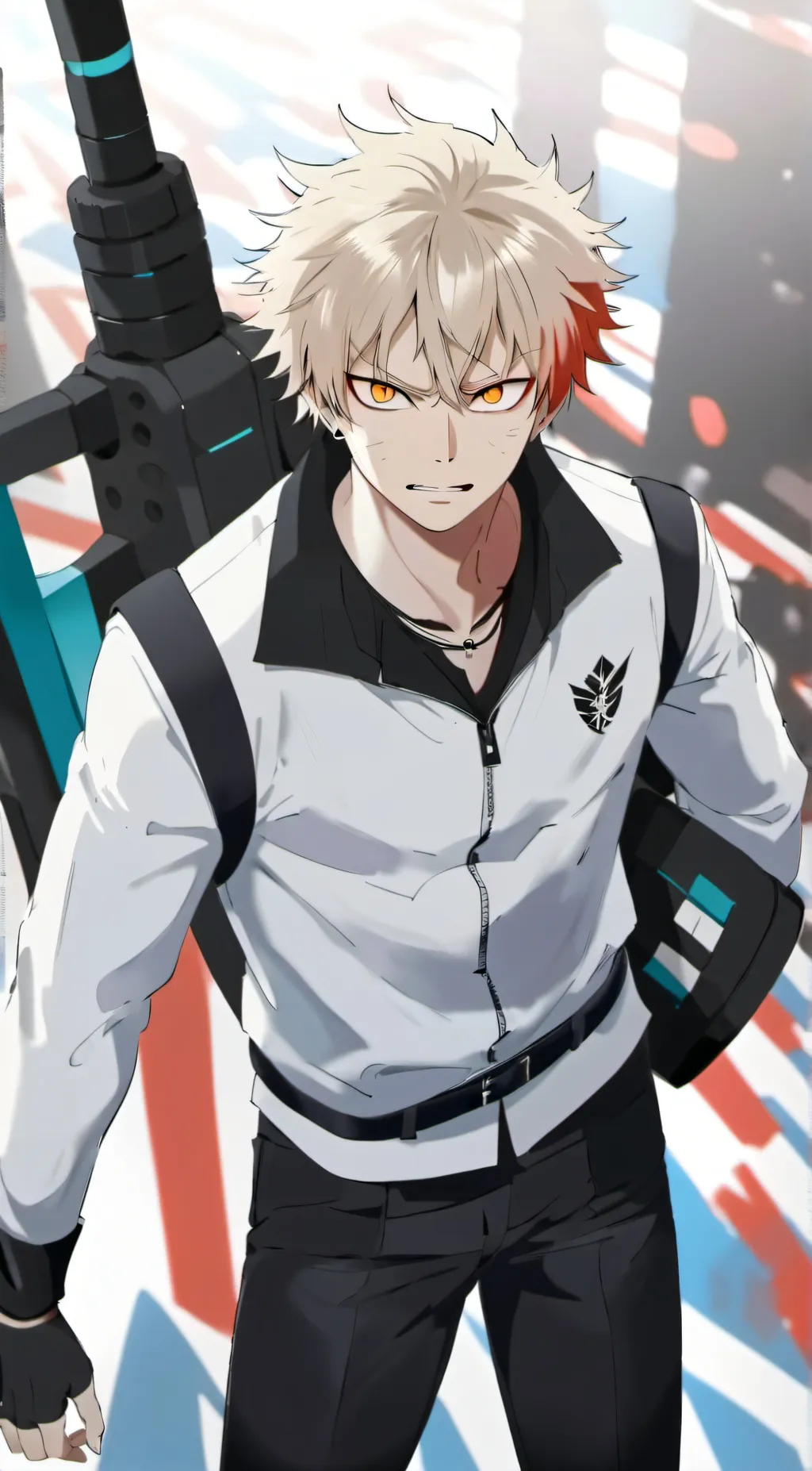 ai character: Bakugo background