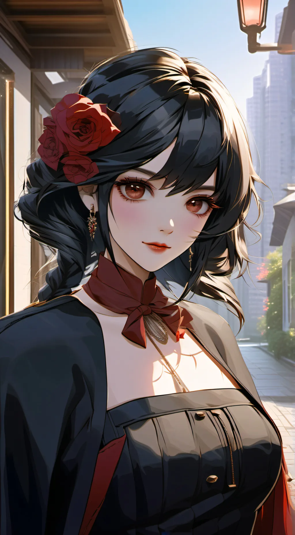 ai character: Nala  background