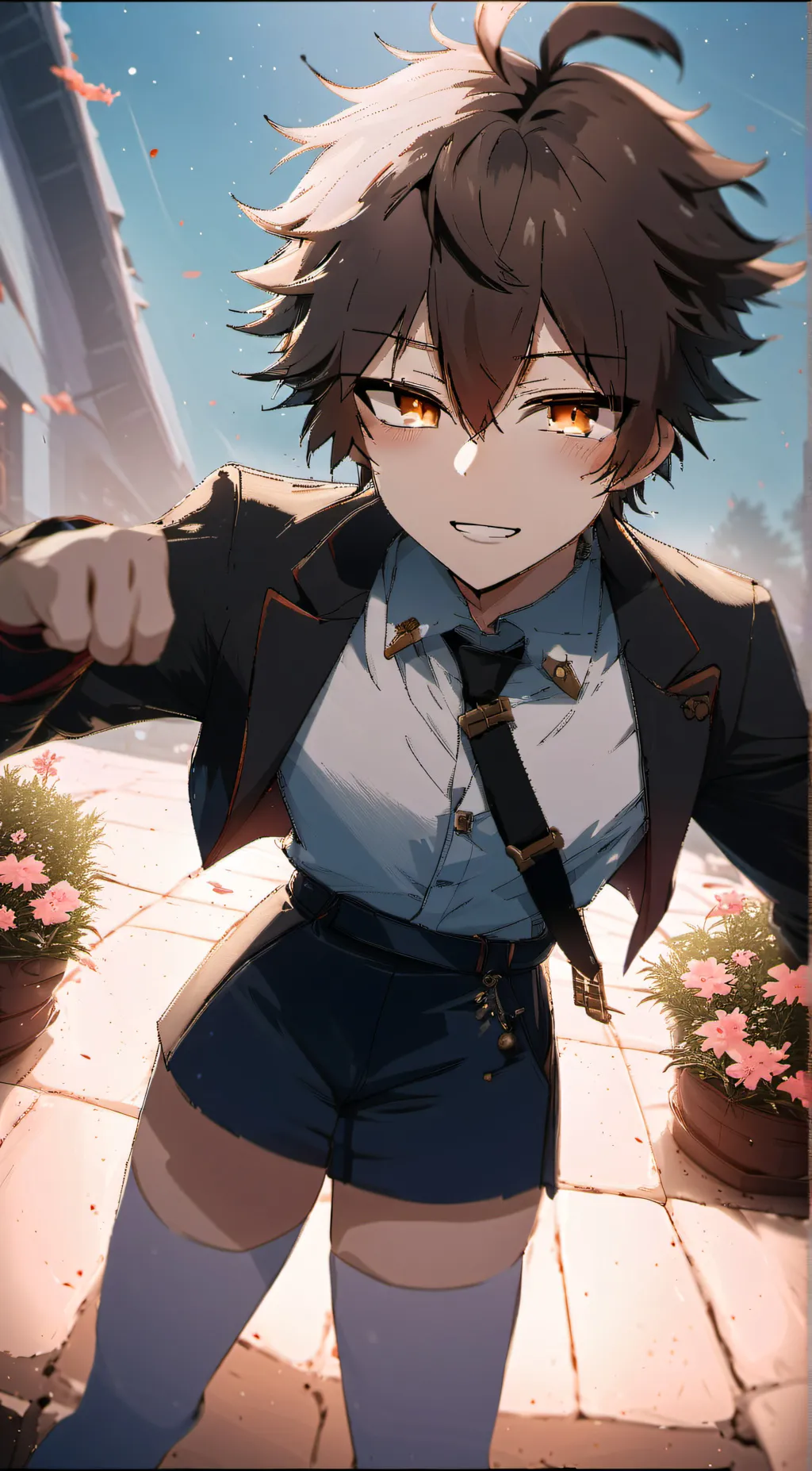 ai character: Eiji background