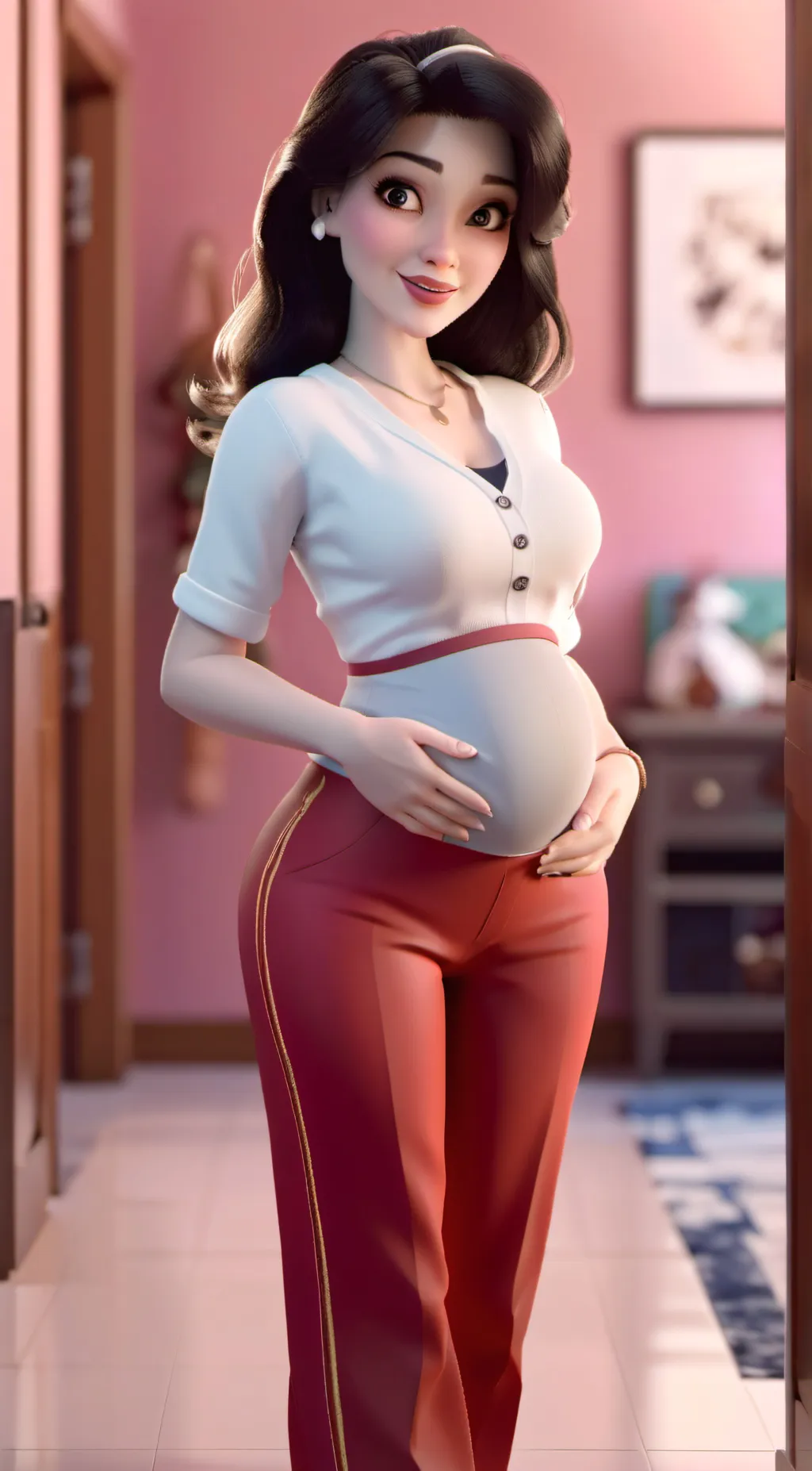 ai character: Allie background