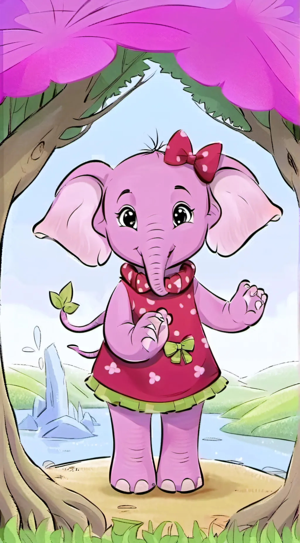 ai character: Nellie background