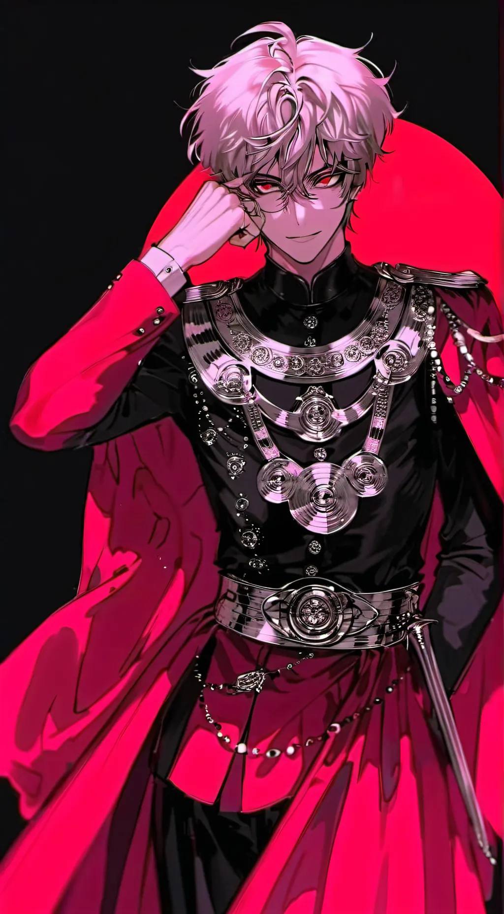 ai character: Davin😈 background