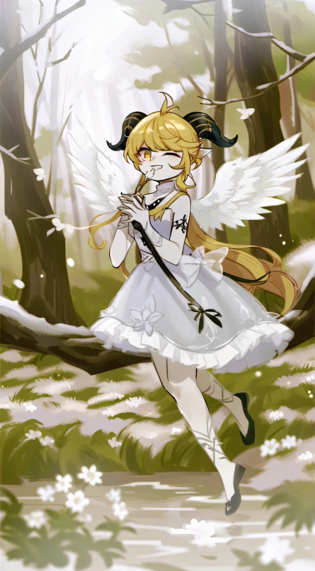 ai character: ♠ Maci ♣ background