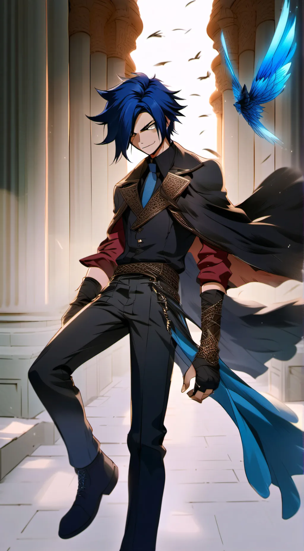 ai character: Feral Glitch(NEW) background