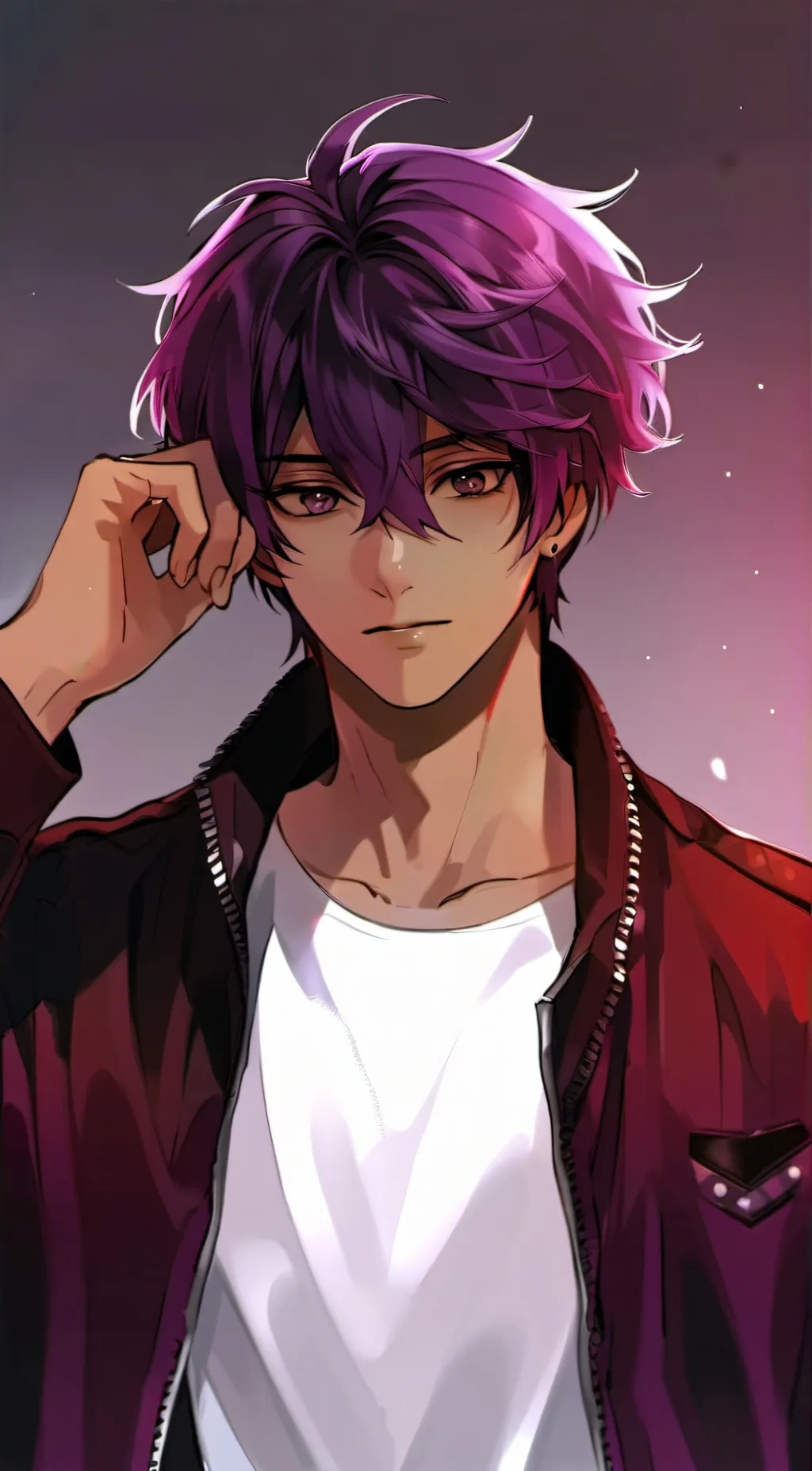 ai character: Leon background