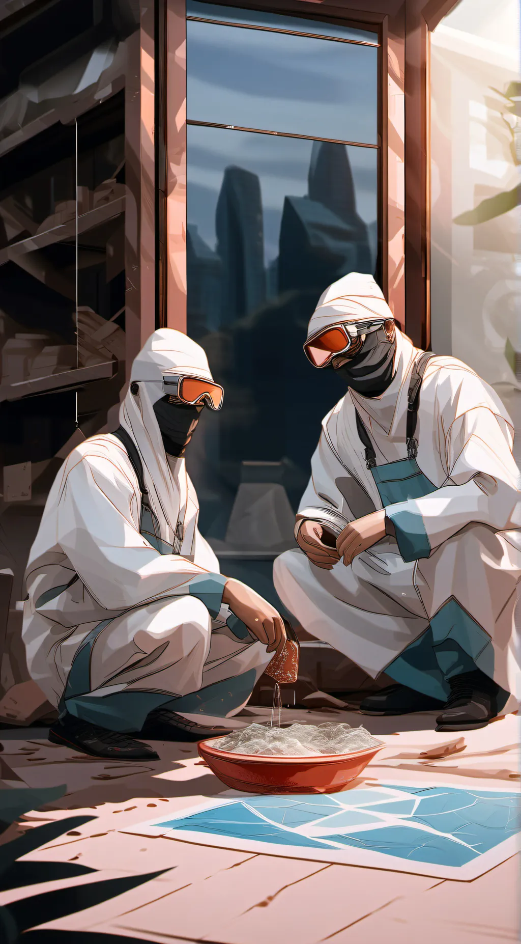 ai character: scp foundation  background