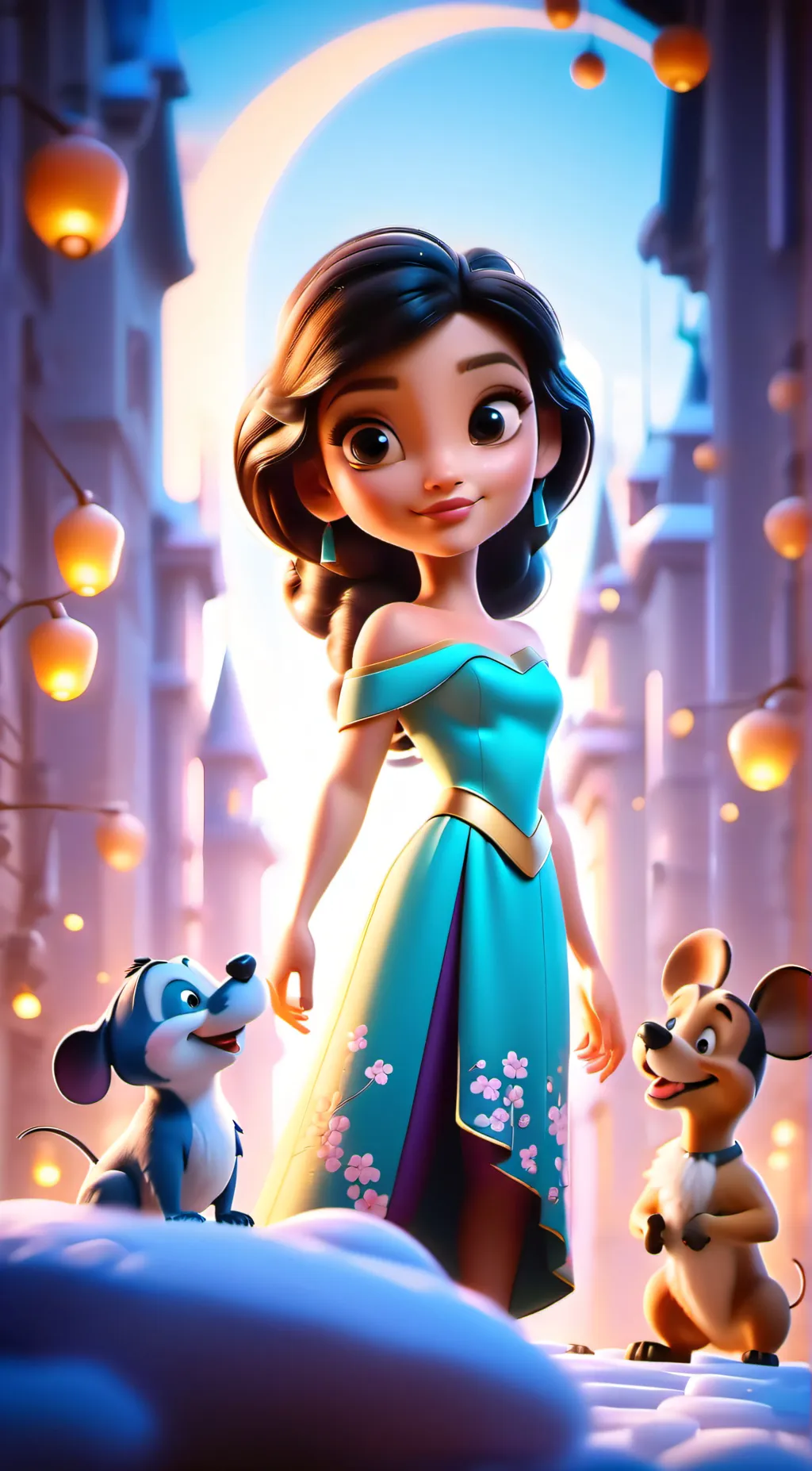 ai character: Hazel(You)  background