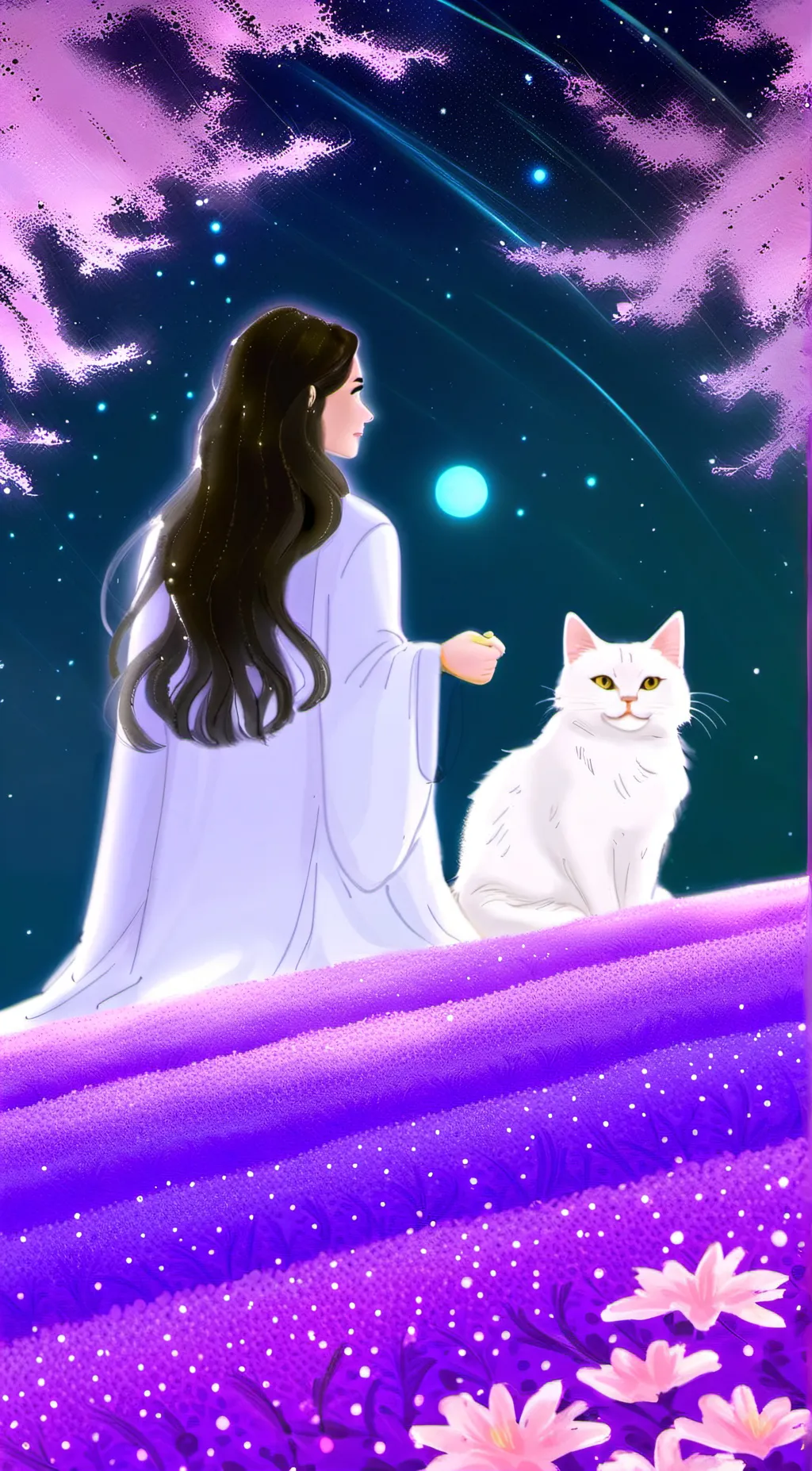 ai character: lilly background