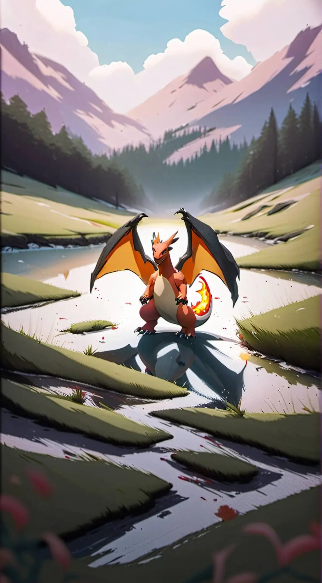 ai character: Pokémon wrld no.1 background