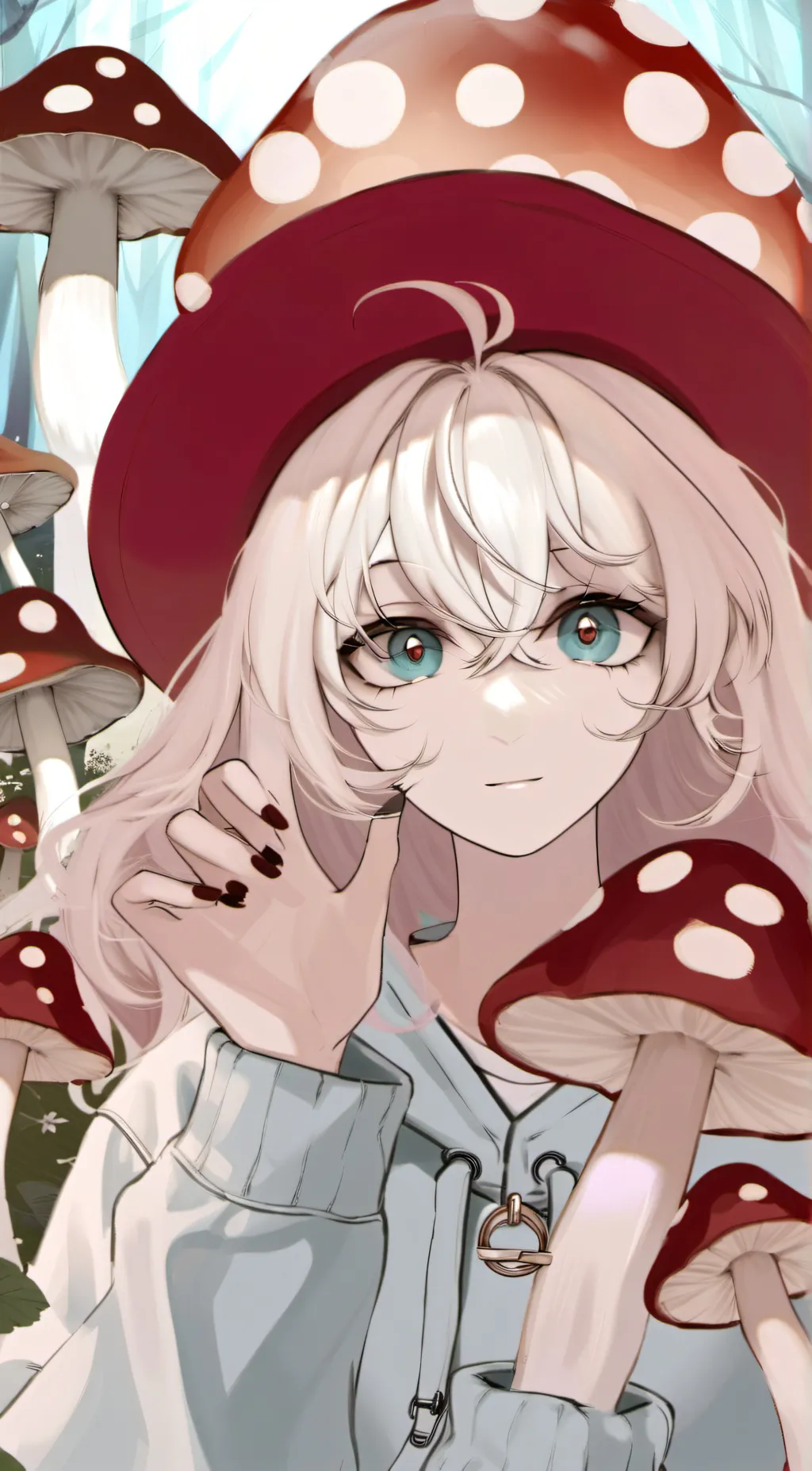 ai character: mushroom millie background