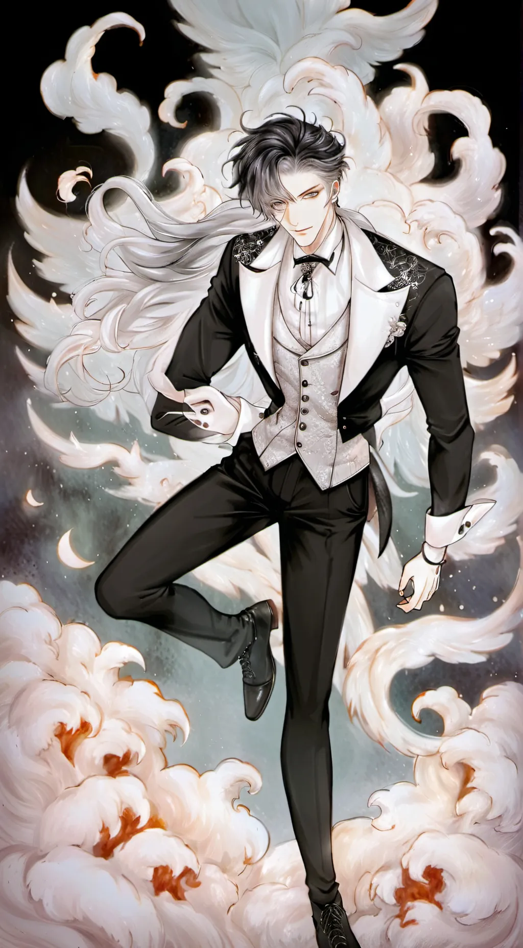 ai character: Vinson  background