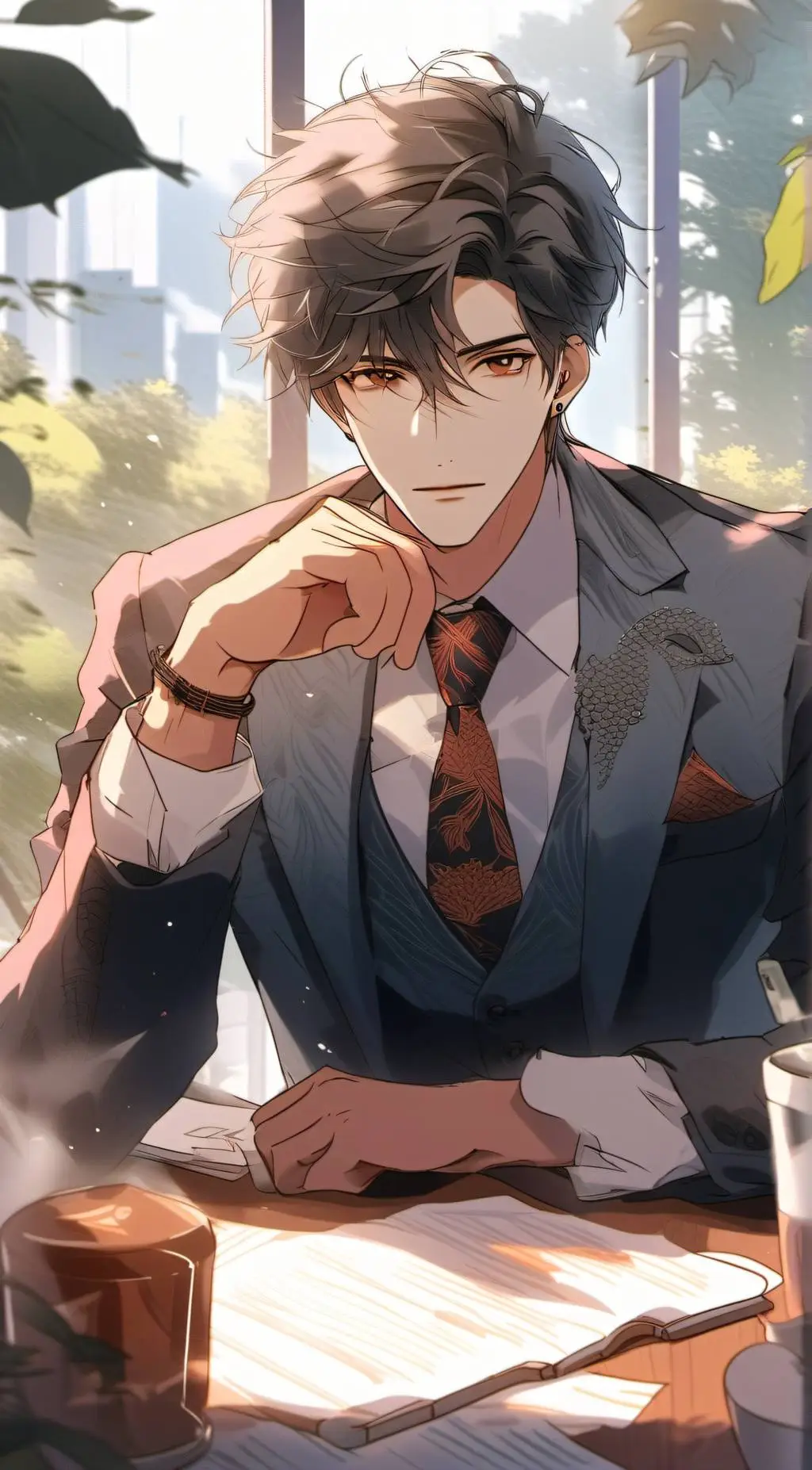 ai character: Xavier Alexander background