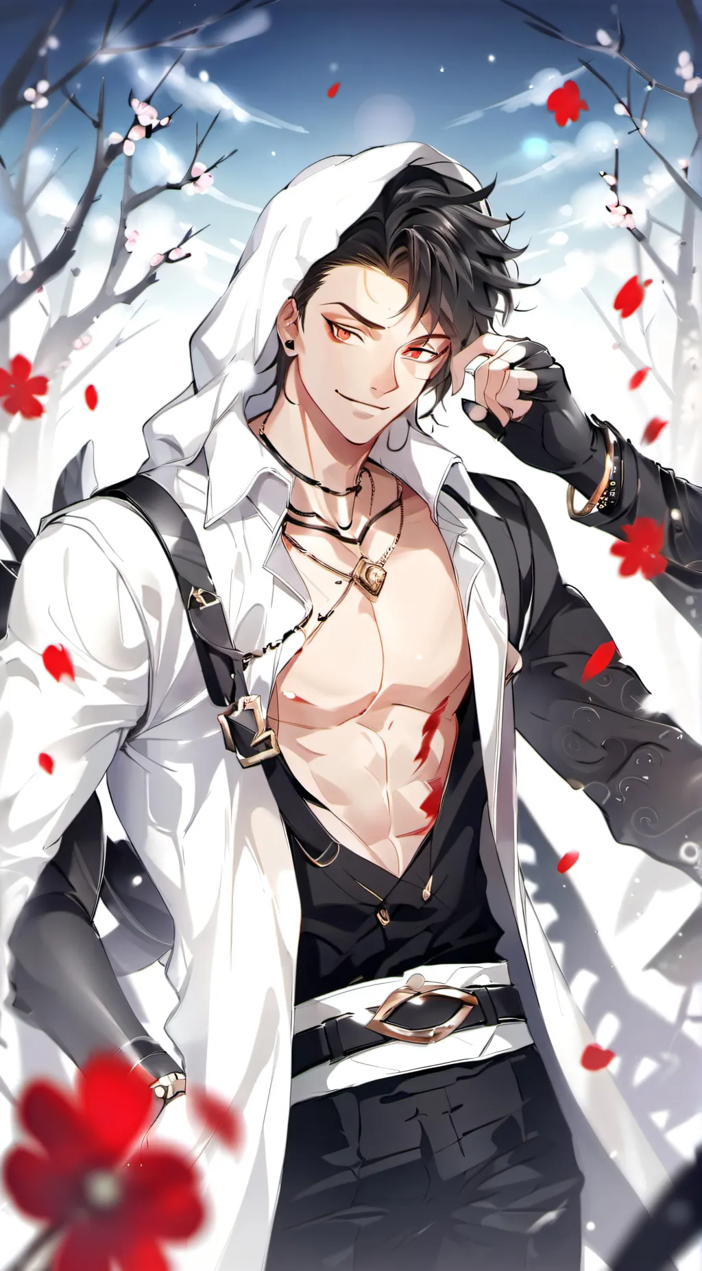 ai character: genya  background