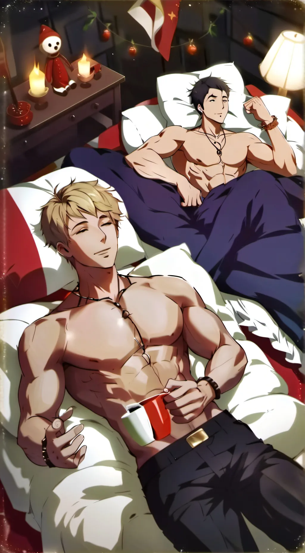 ai character: levi and leo background