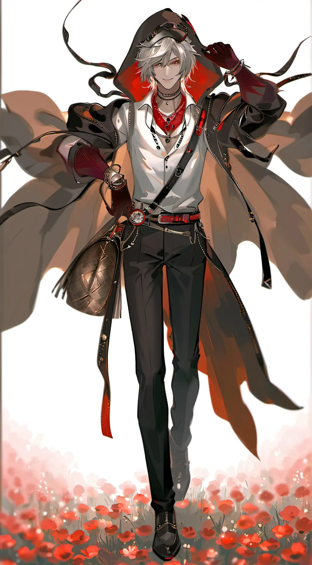 ai character: Mark background