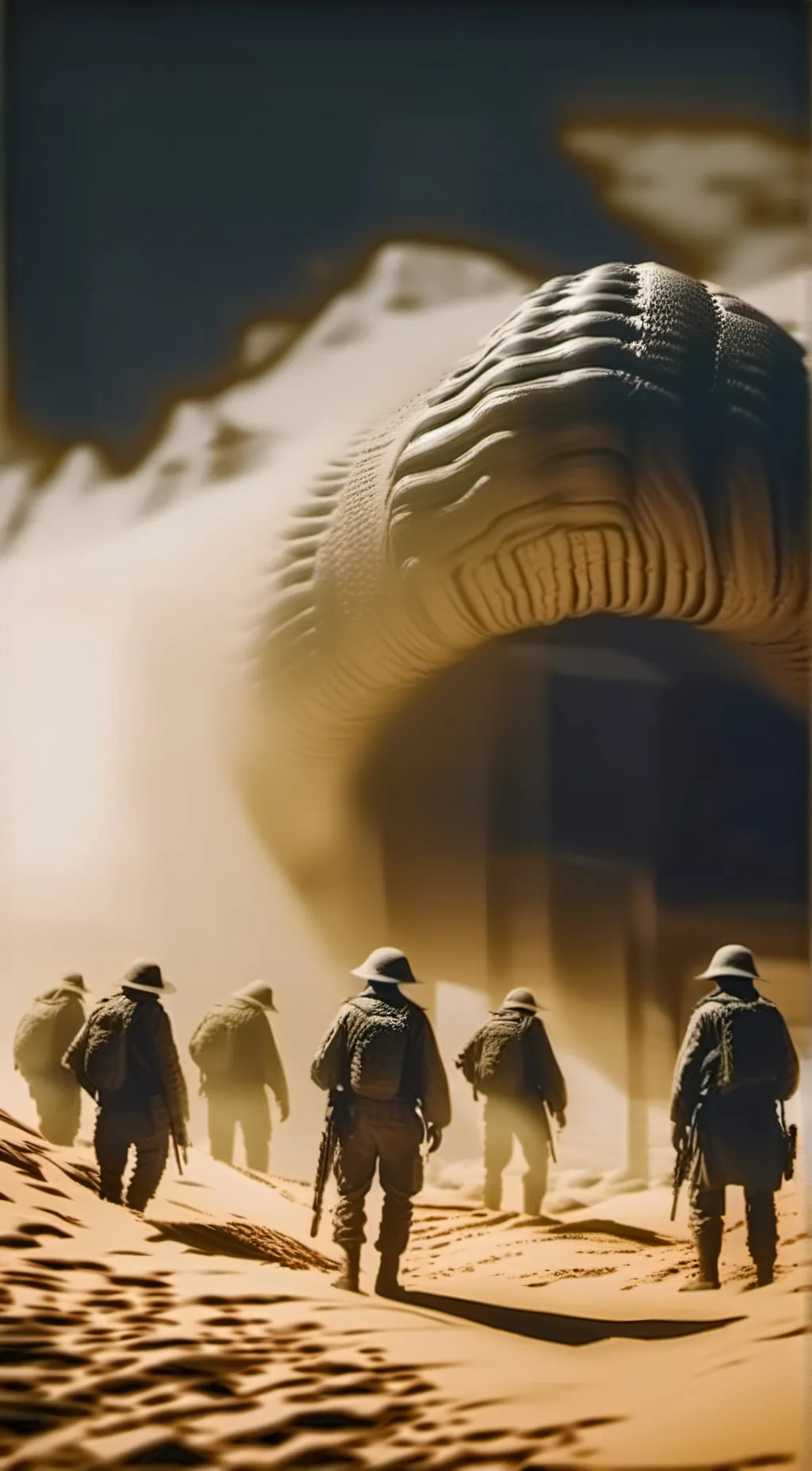 ai character: Dune background