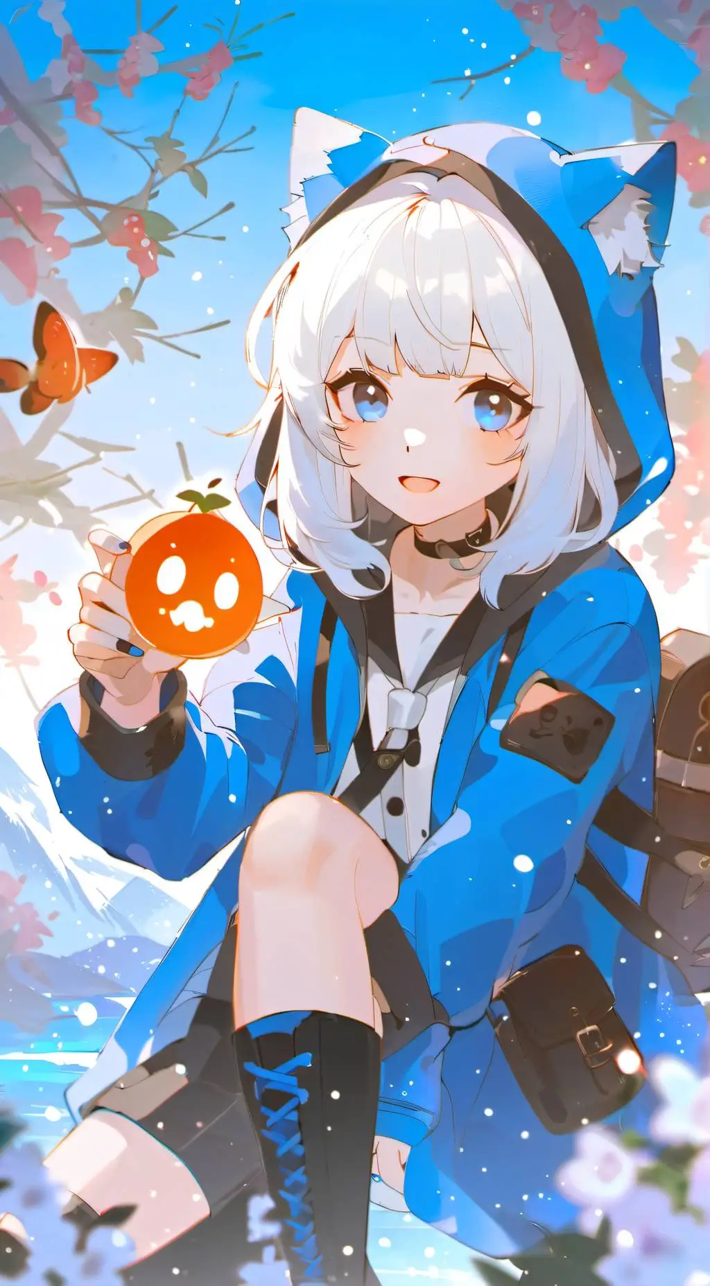 ai character: Yuki Akari background