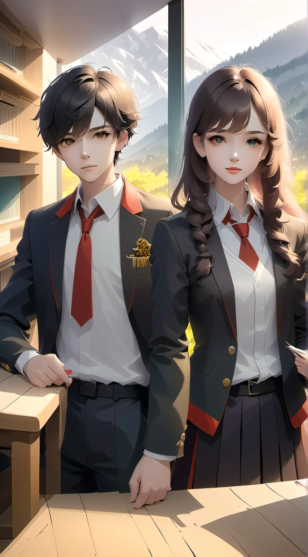 ai character: Defense class  background