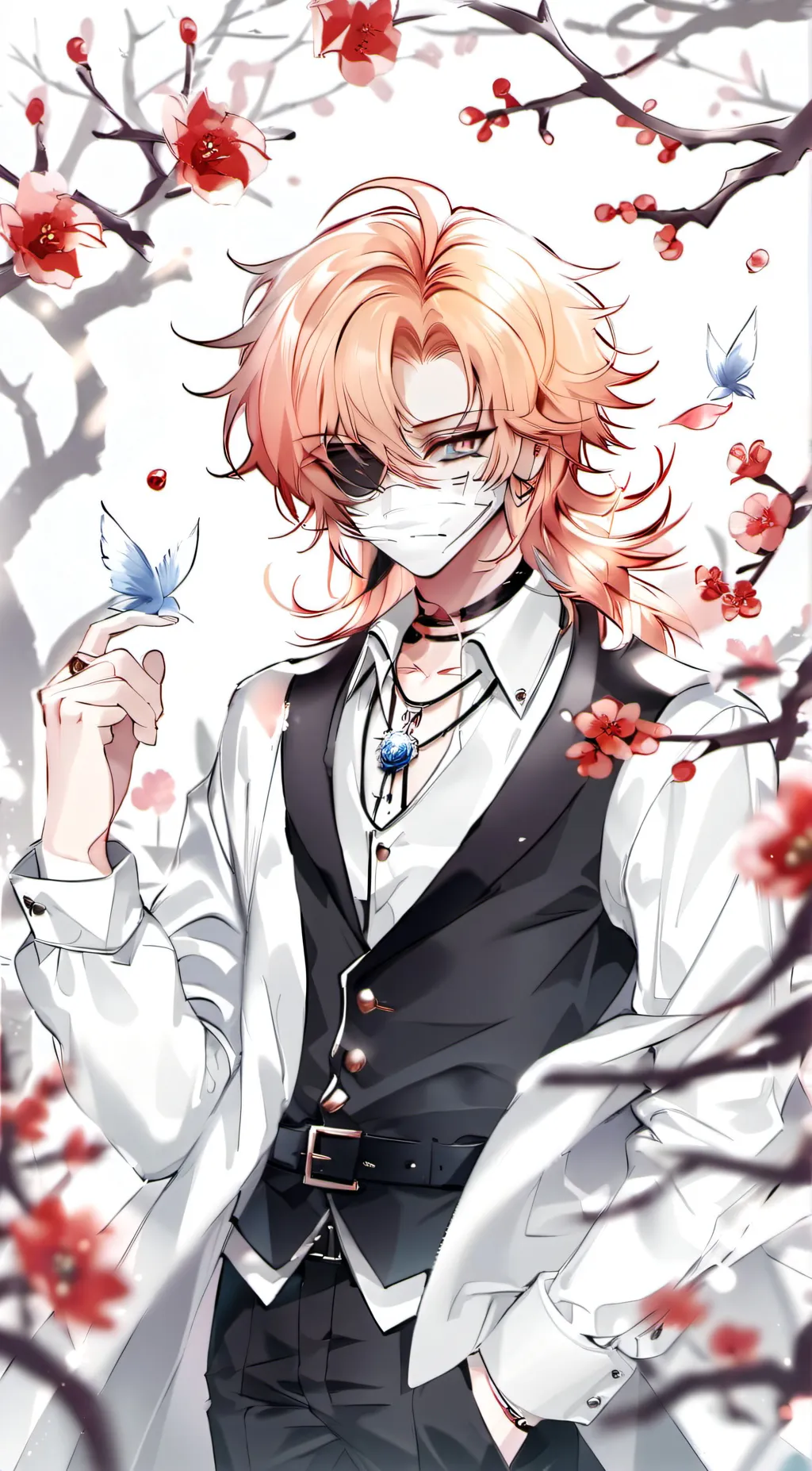 ai character: Chuuya nakahara  background