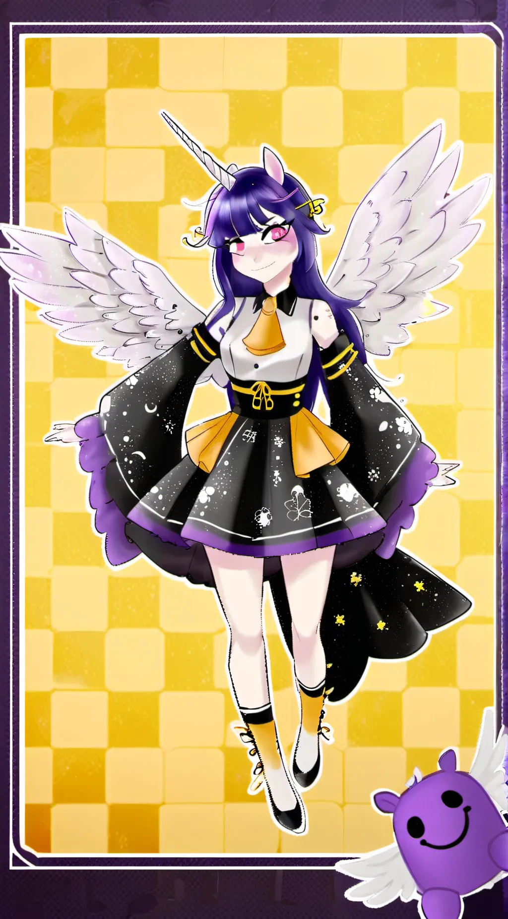 ai character: twilight sparkle  background