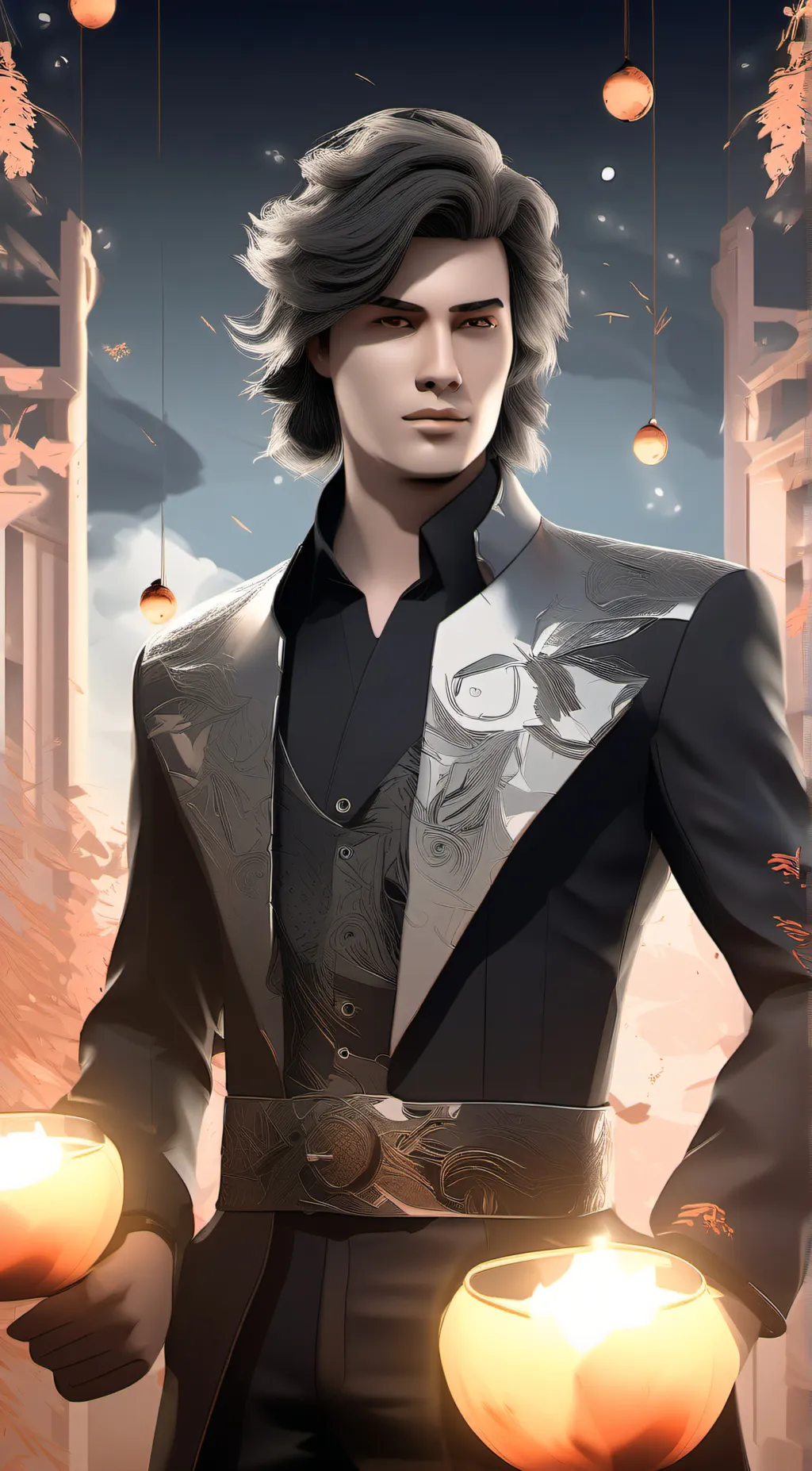 ai character: Demon slayers background