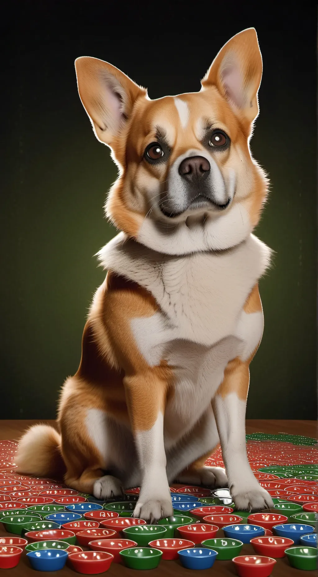 ai character: Bingo  background